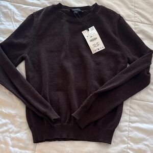 Zara brown sweater